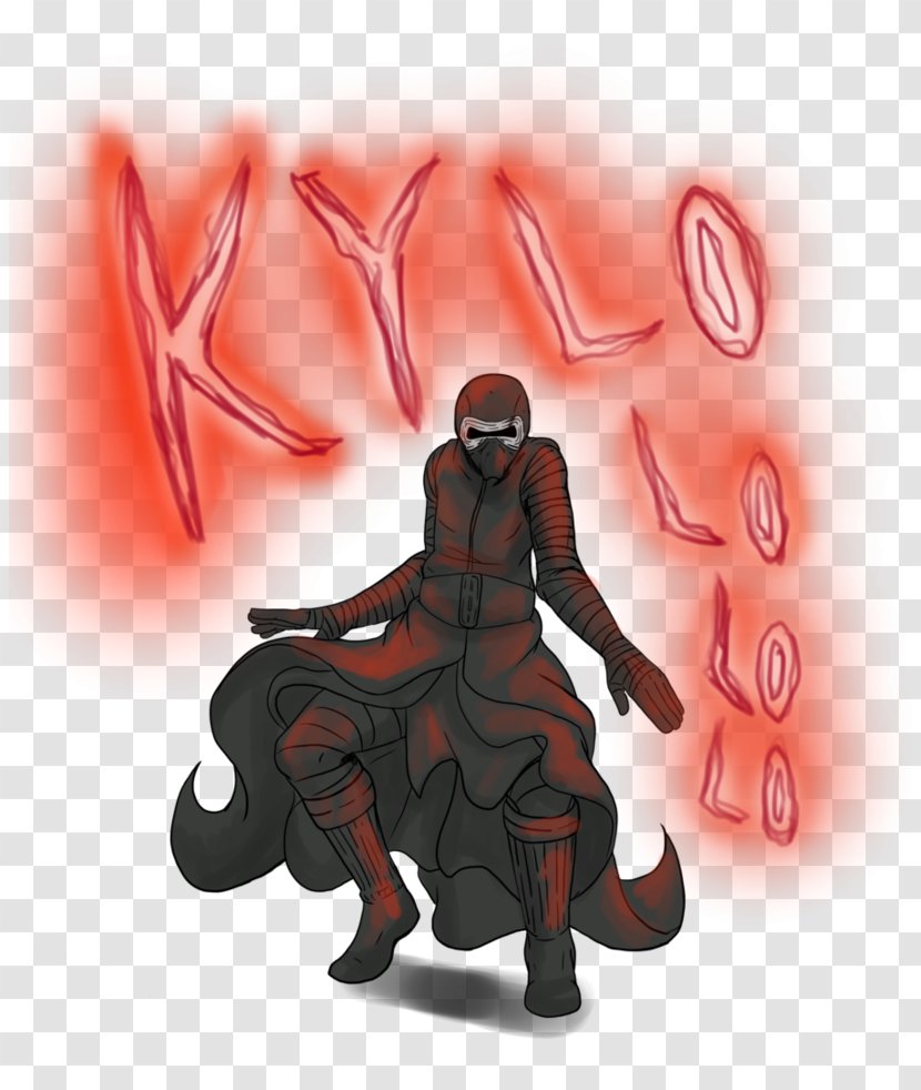 Cartoon Figurine Legendary Creature - Fictional Character - Kylo Transparent PNG