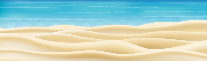 Sand Material Sky Ecoregion - Erg - Sea Ground Transparent Clip Art Image Transparent PNG