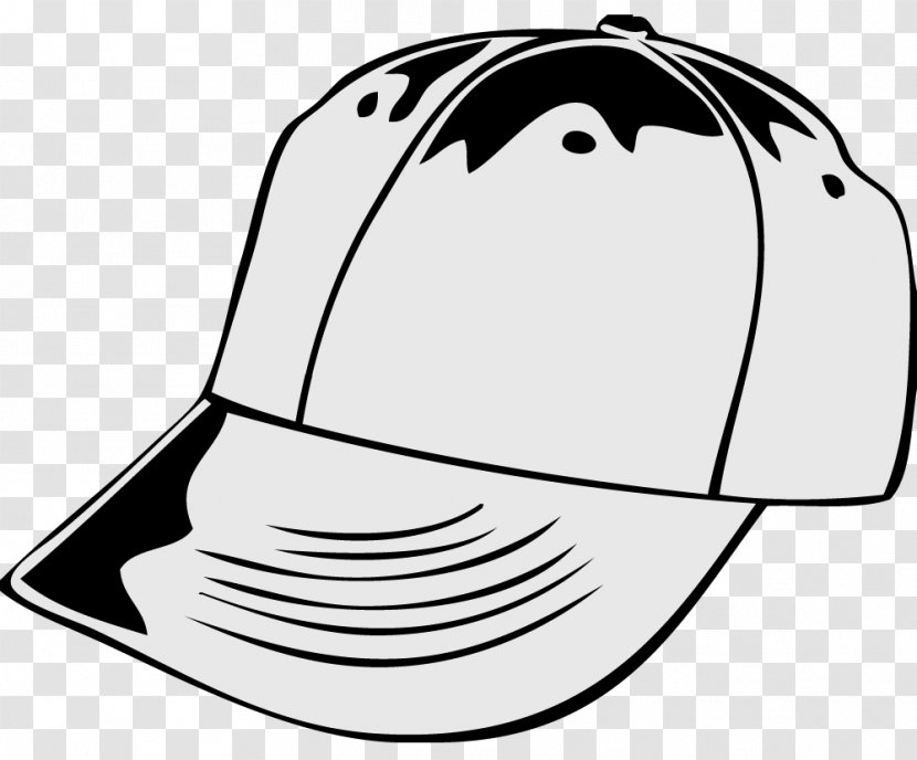 Baseball Cap Clip Art - White Transparent PNG
