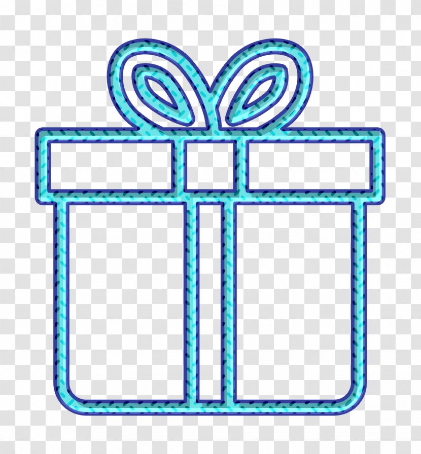 Gift Box Icon Party - Rectangle - Symbol Transparent PNG