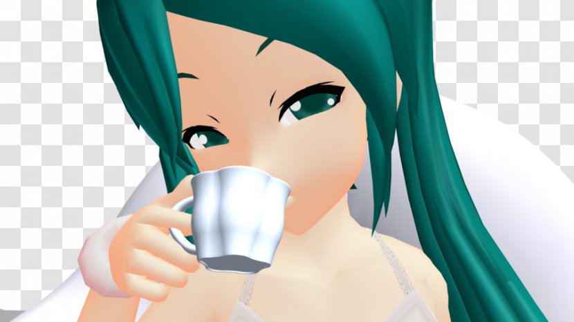 MikuMikuDance Teacup SketchUp Computer Program - Heart - Frame Transparent PNG