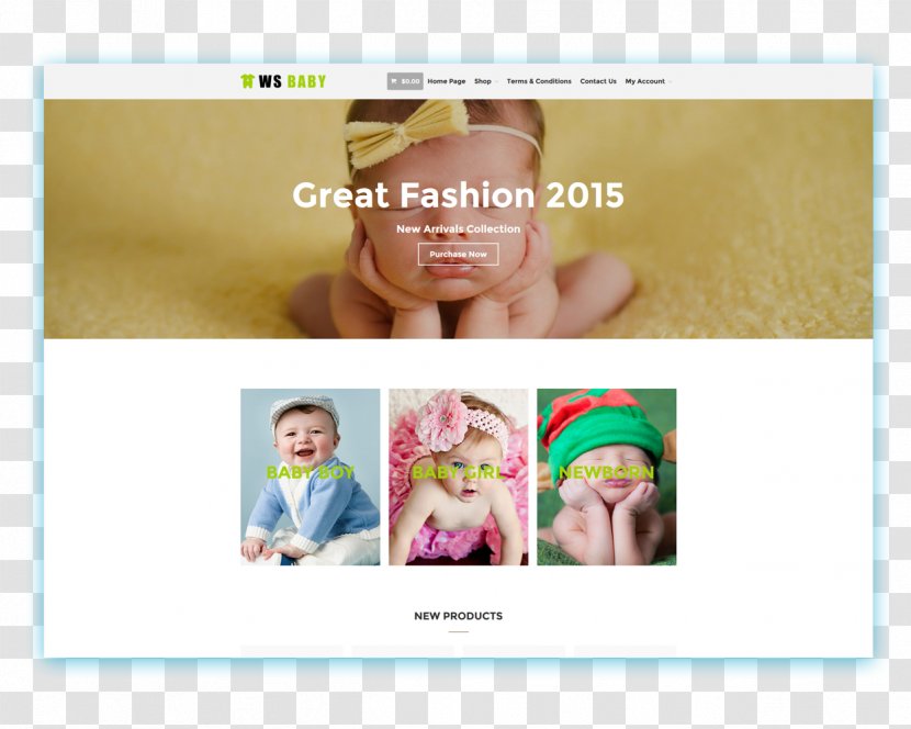 Skin Brand Advertising Font - Baby Theme Transparent PNG