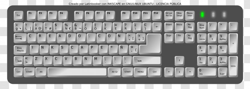 Computer Keyboard Laptop Mouse Clip Art Transparent PNG