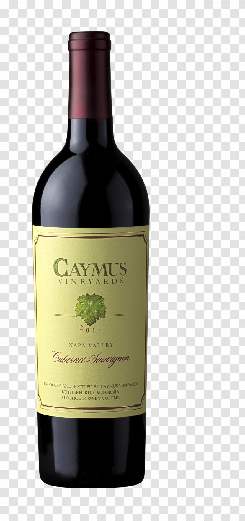 Caymus Vineyards Dessert Wine Cabernet Sauvignon Pinot Noir - Blanc Transparent PNG