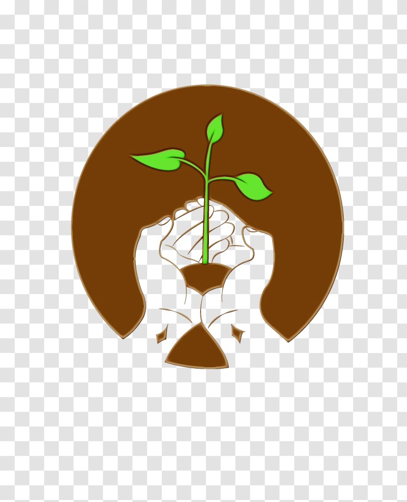Green Leaf Tree Logo Plant - Paint - Stem Symbol Transparent PNG