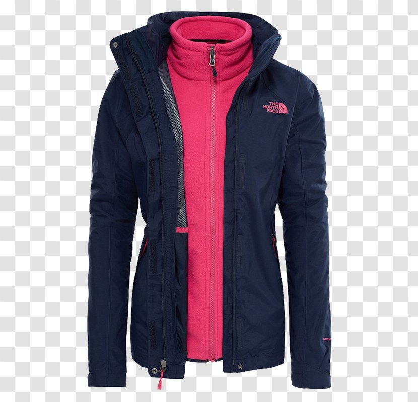 Hoodie Jacket Polar Fleece Clothing The North Face - Berghaus Transparent PNG