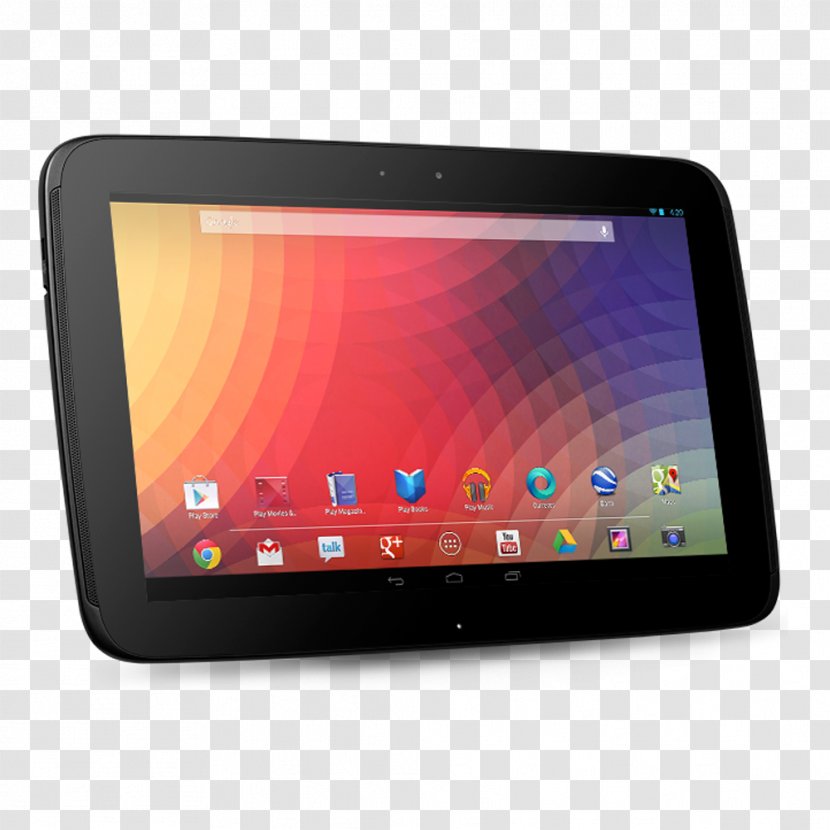 Nexus 10 7 Wi-Fi Android Computer - Technology Transparent PNG