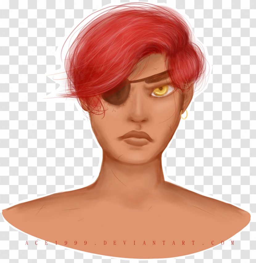 Hair Coloring Eyebrow Chin Forehead Brown - Nose - Dungeons And Dragons Transparent PNG