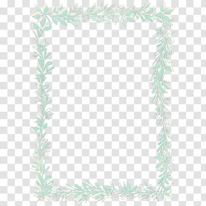 Watercolor Drawing - Paint - Rectangle Green Transparent PNG