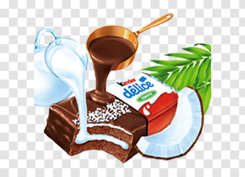 Kinder Chocolate Surprise Milk Sponge Cake - Joy Transparent PNG