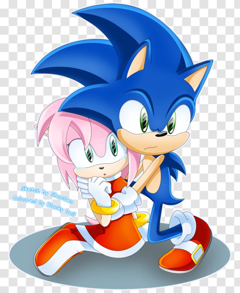 Amy Rose Sonic The Hedgehog Shadow Art Blog - Flower Transparent PNG