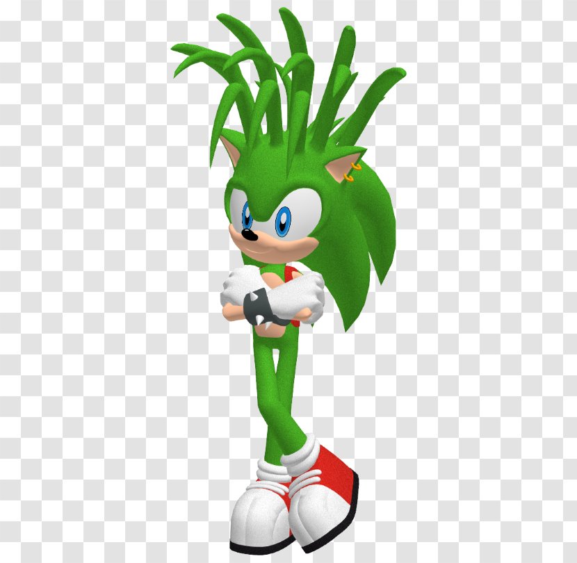 DeviantArt 3D Modeling Mascot Computer-generated Imagery - Green - Sonic Icon Transparent PNG