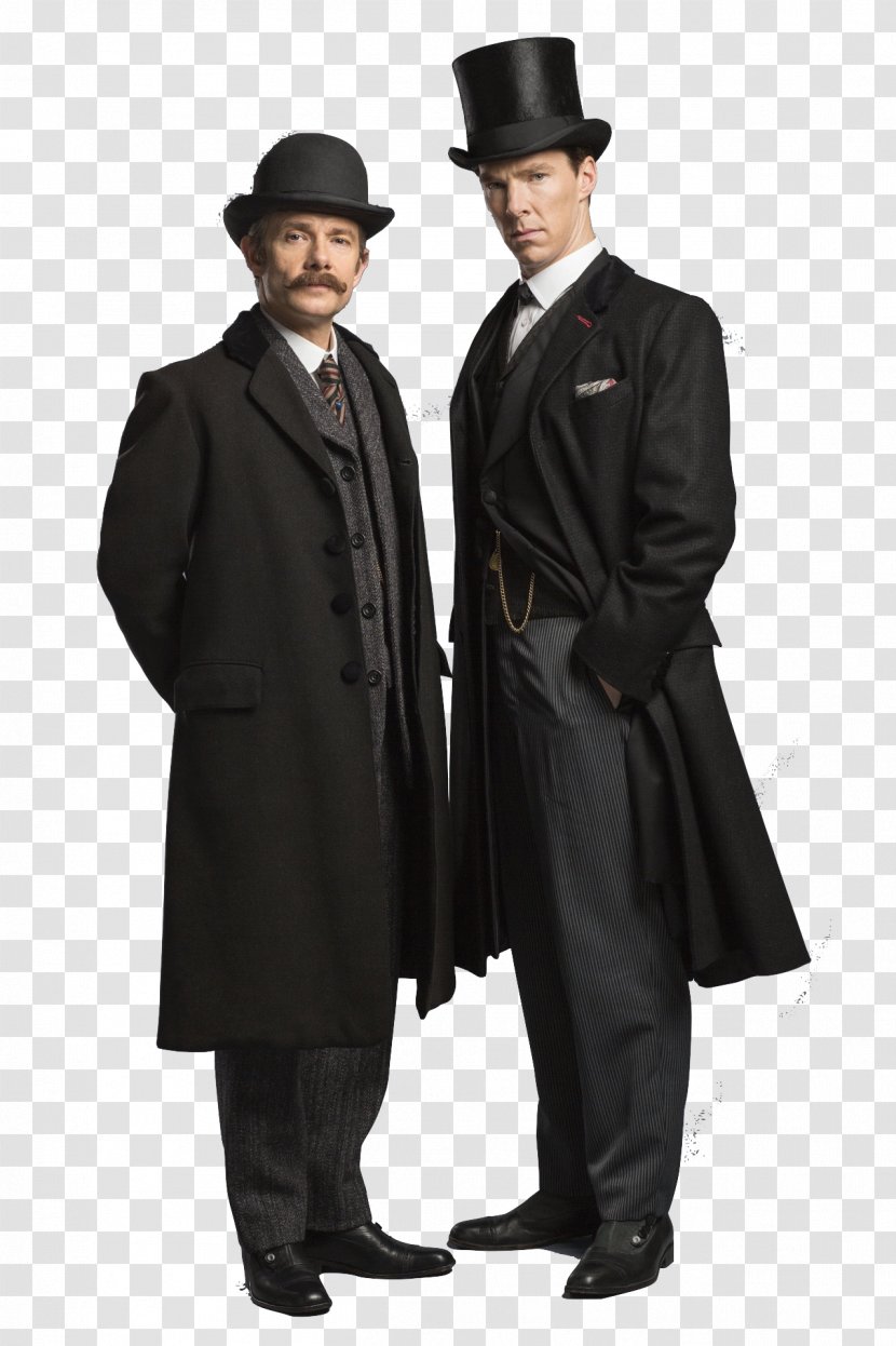 Sherlock Holmes Doctor Watson BBC Film - Tuxedo - Transparent Transparent PNG