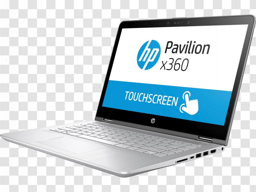 Laptop Hewlett-Packard Intel Core I7 HP Pavilion X360 14-ba000 Series 2-in-1 PC Transparent PNG