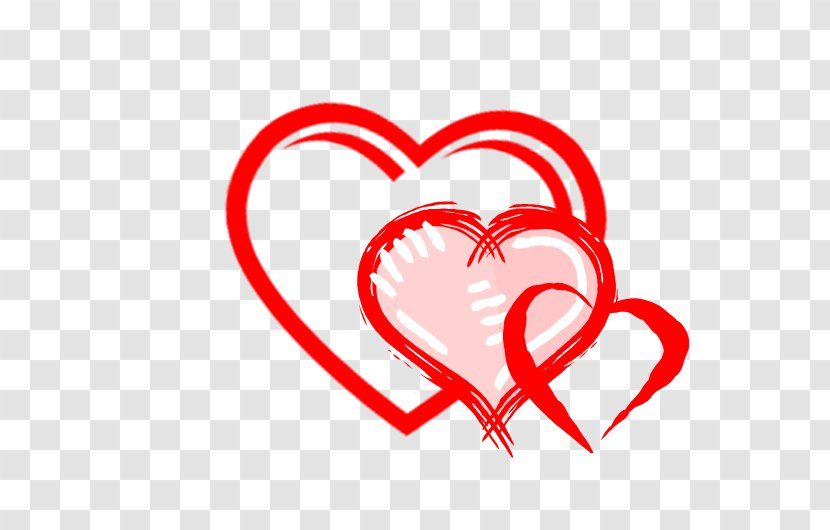 Valentine's Day Line Clip Art - Heart Transparent PNG