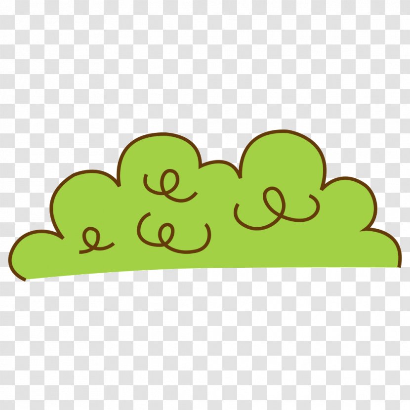 Shrub Cartoon Clip Art - Bush Material Transparent PNG