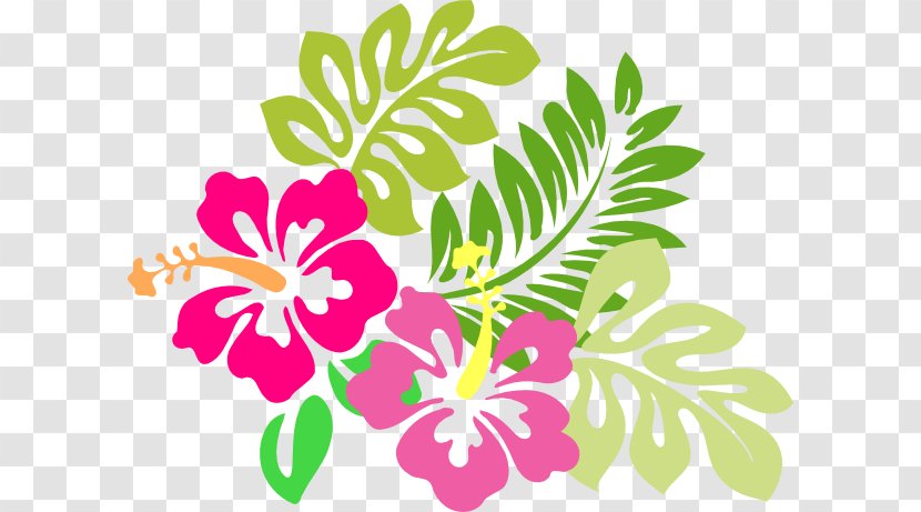 Hawaiian Flower Clip Art - Malvales - April Showers Cliparts Transparent PNG