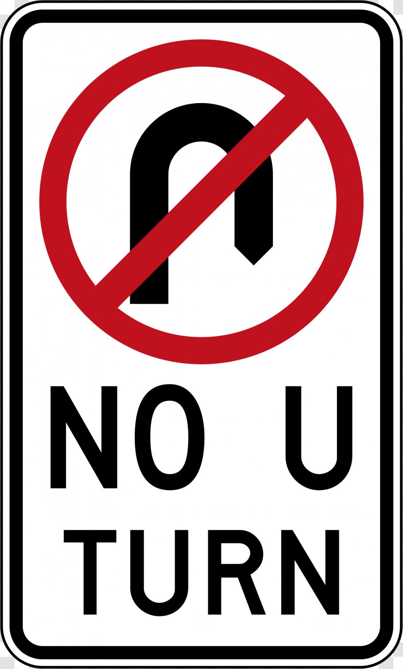 U-turn Traffic Sign Royalty-free Stock Photography Light - Uturn Transparent PNG