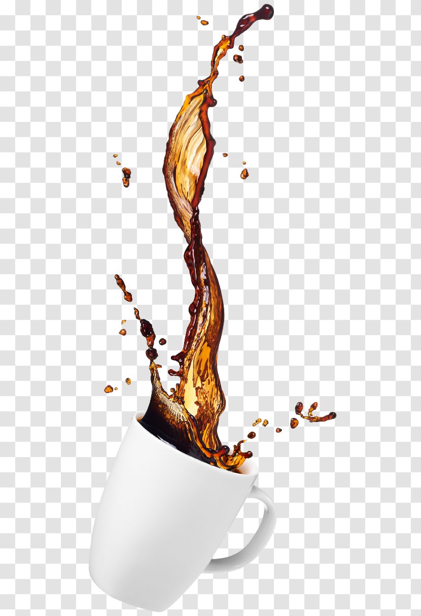 Coffee Cup Cafe Stock Photography Iced - Au Lait - Break Transparent PNG