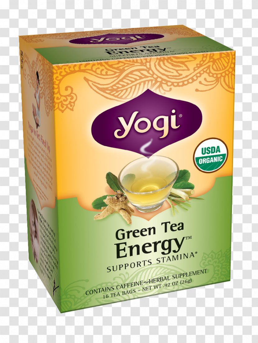 Green Tea Yogi Masala Chai Organic Food - Herbal Bags Transparent PNG