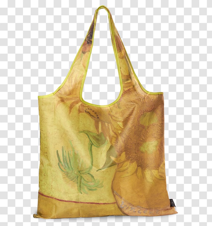Van Gogh Museum Almond Blossoms Sunflowers Hobo Bag - Messenger Bags Transparent PNG