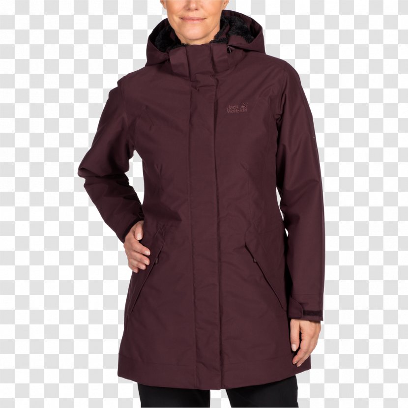 Overcoat Jacket Hoodie Clothing - Coat - Winter Transparent PNG