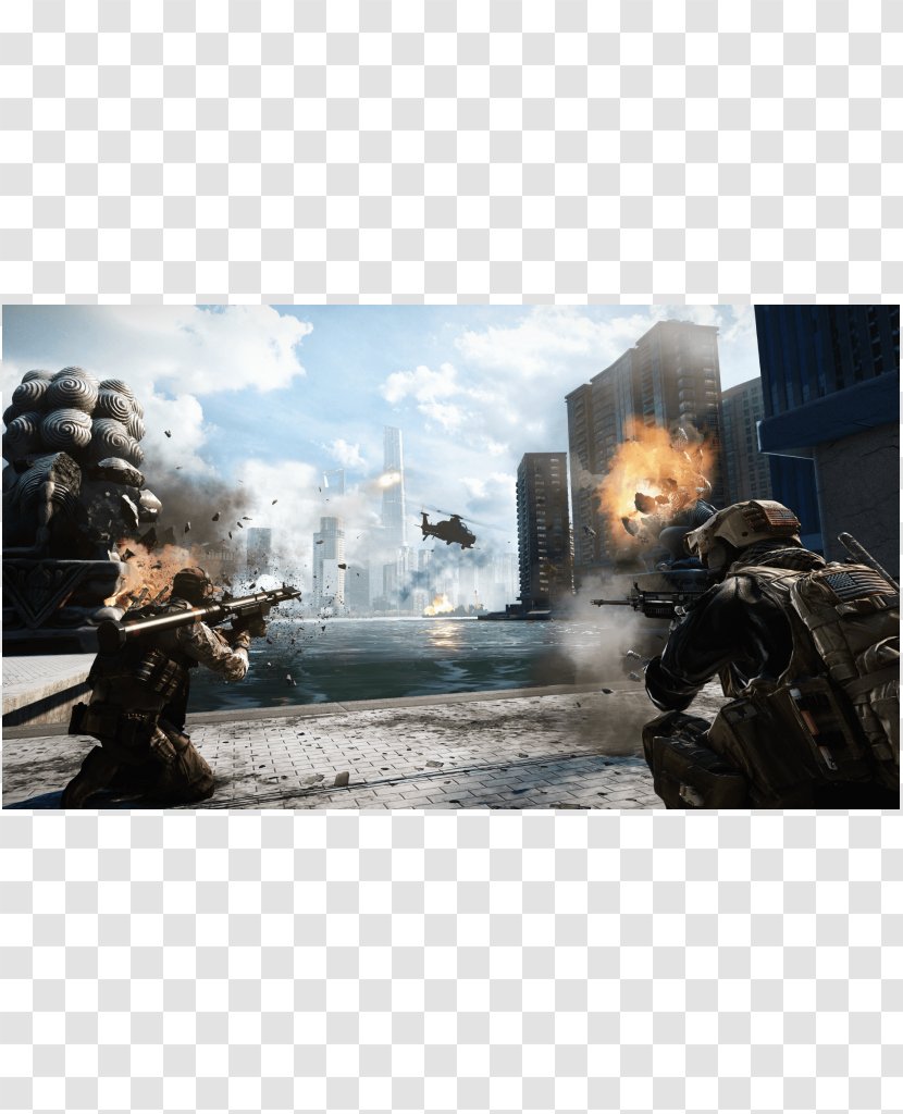 Battlefield 4 3 Battlefield: Bad Company Video Game EA DICE - Militia - Electronic Arts Transparent PNG