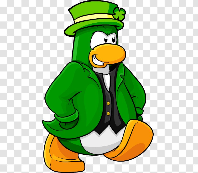 Club Penguin Leprechaun Clip Art Wiki - Hat - Green Transparent PNG