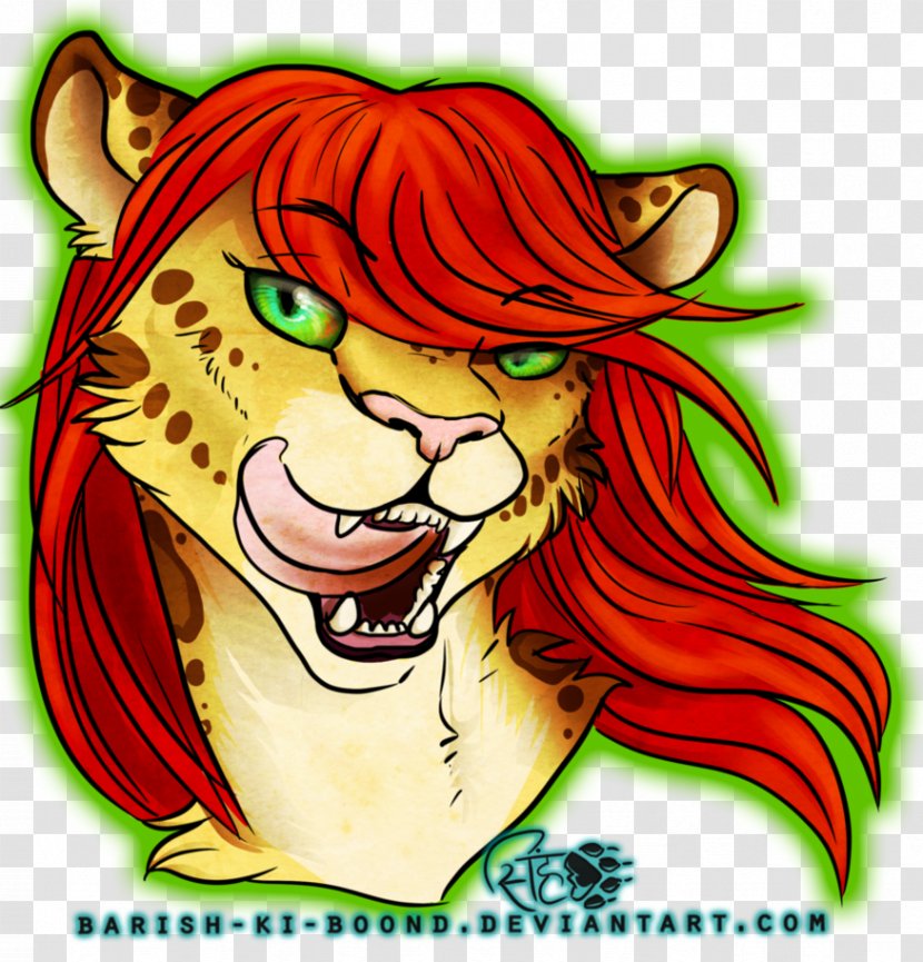 Tiger Lion Nose Illustration Whiskers - Smile Transparent PNG