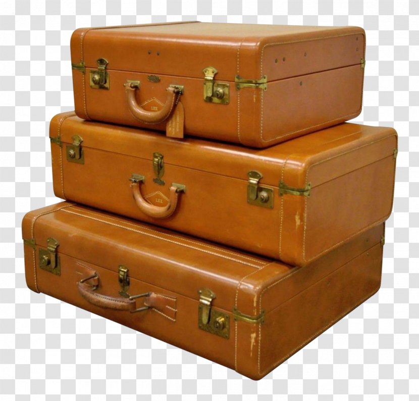 Baggage Trunk Suitcase Samsonite Leather - Travel Transparent PNG