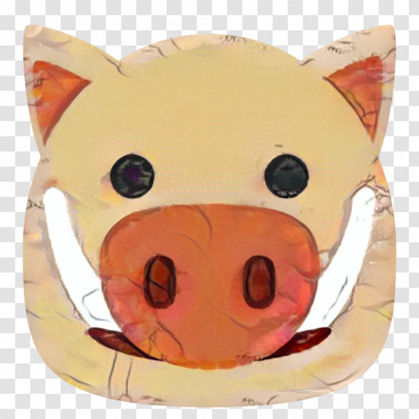 Smile Dog - Livestock - Pillow Fawn Transparent PNG