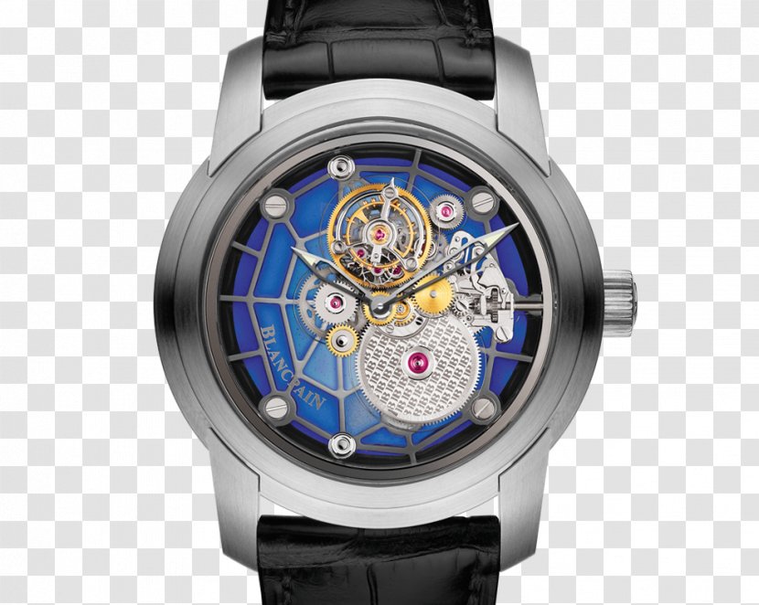 Blancpain Watch Tourbillon Sapphire Villeret - Clock Transparent PNG