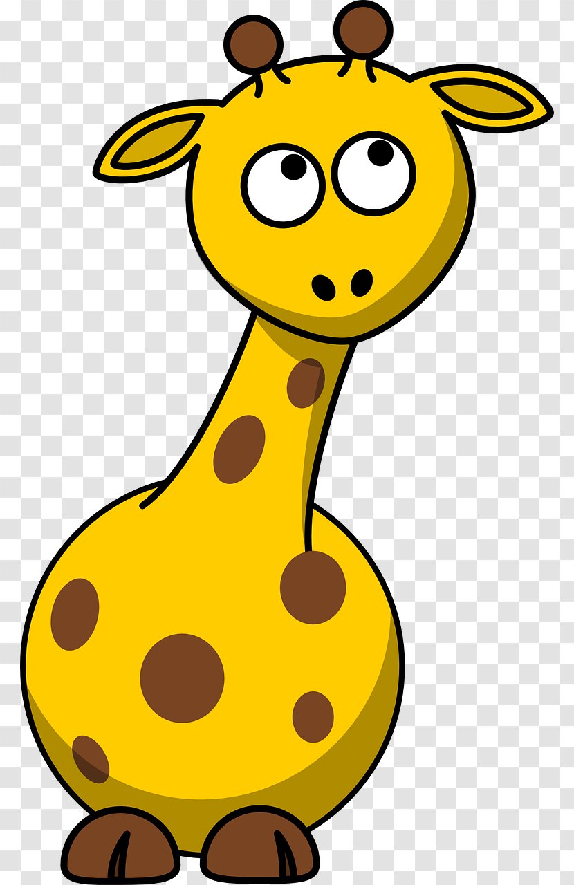 Baby Giraffes Cartoon Clip Art - Giraffe Transparent PNG
