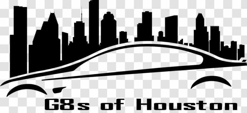 Houston Skyline Silhouette - Brand Transparent PNG