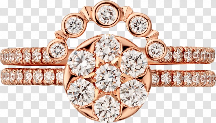 Carat Ring Diamond Brilliant Gold Transparent PNG