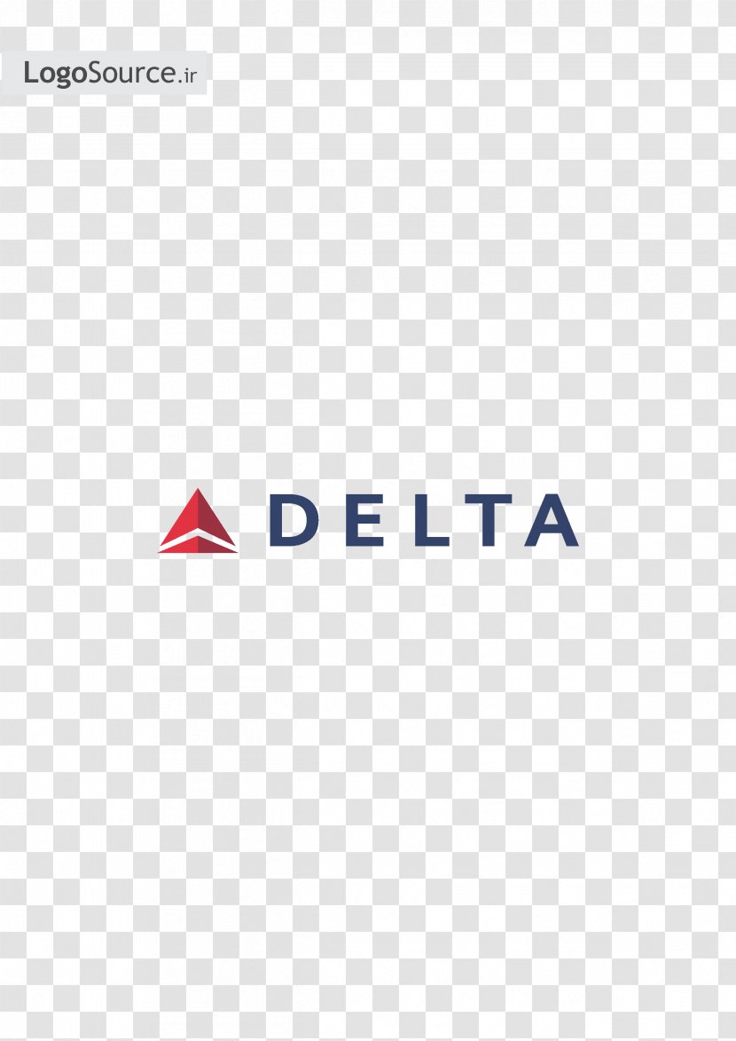 Logo Brand Line - Delta Air Lines Transparent PNG
