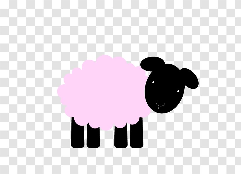 Sheep Clip Art Goat - Pink - Lamb Svg Baby Transparent PNG