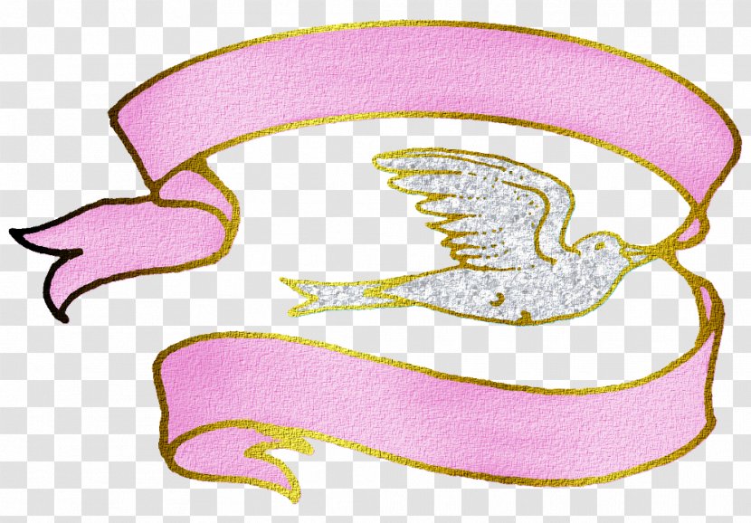 Pink Ribbon Awareness Drawing Clip Art - Dove Cliparts Transparent PNG