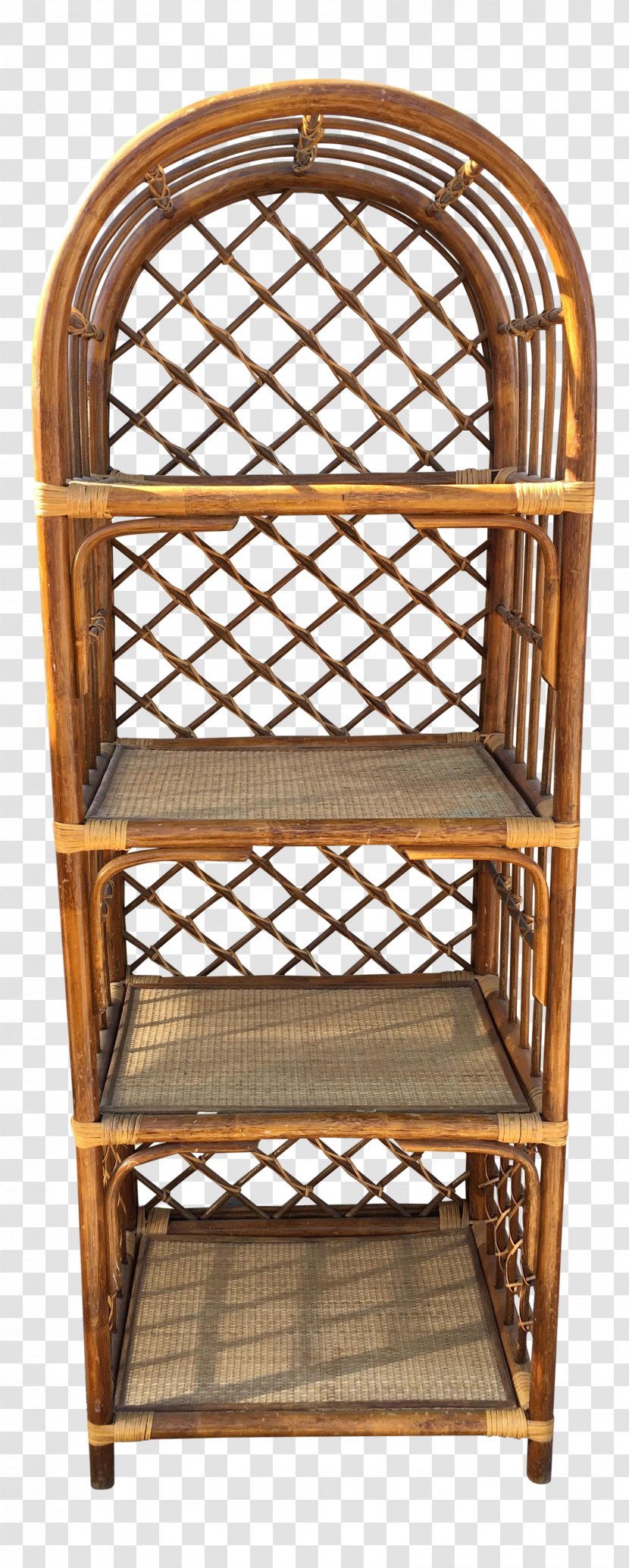 Shelf Table Wicker Bookcase Basket - Interior Design Services - Green Rattan Transparent PNG