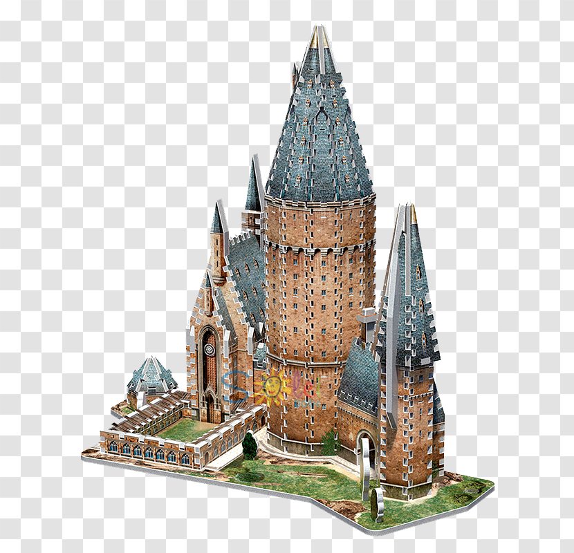 Puzz 3D Jigsaw Puzzles Hogwarts Wrebbit - Building - Harry Potter Transparent PNG