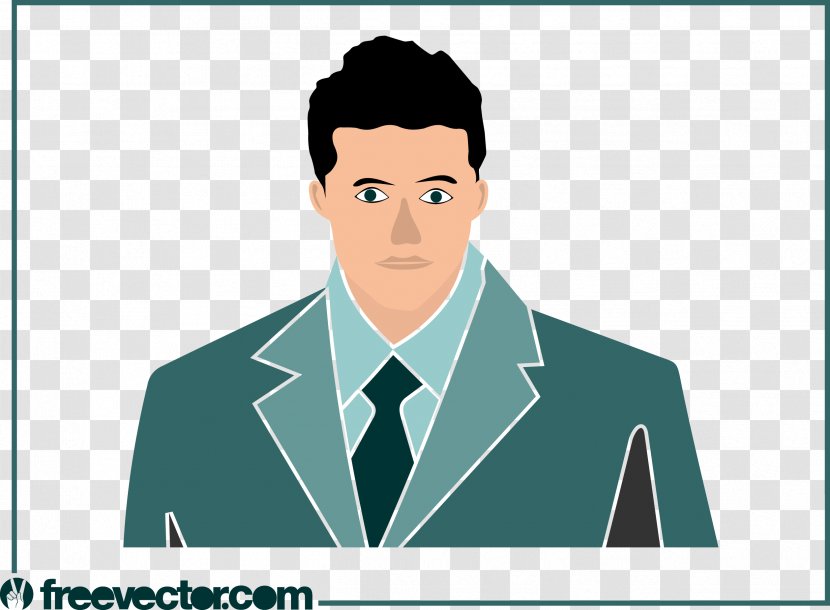 Euclidean Vector Illustration - Brand - Businessman Icon Transparent PNG