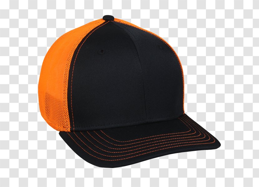 Baseball Cap Hat Product Design Sports - Black - Fitted Mesh Hats Transparent PNG