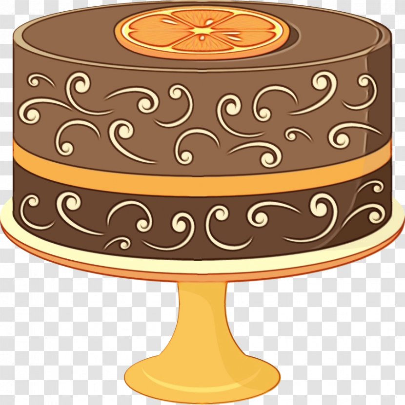 Cartoon Birthday Cake - Paint - Cuisine Icing Transparent PNG