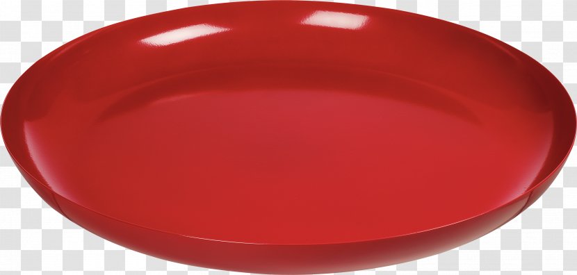 Crudités Platter Plate - Plastic - Red Image Transparent PNG