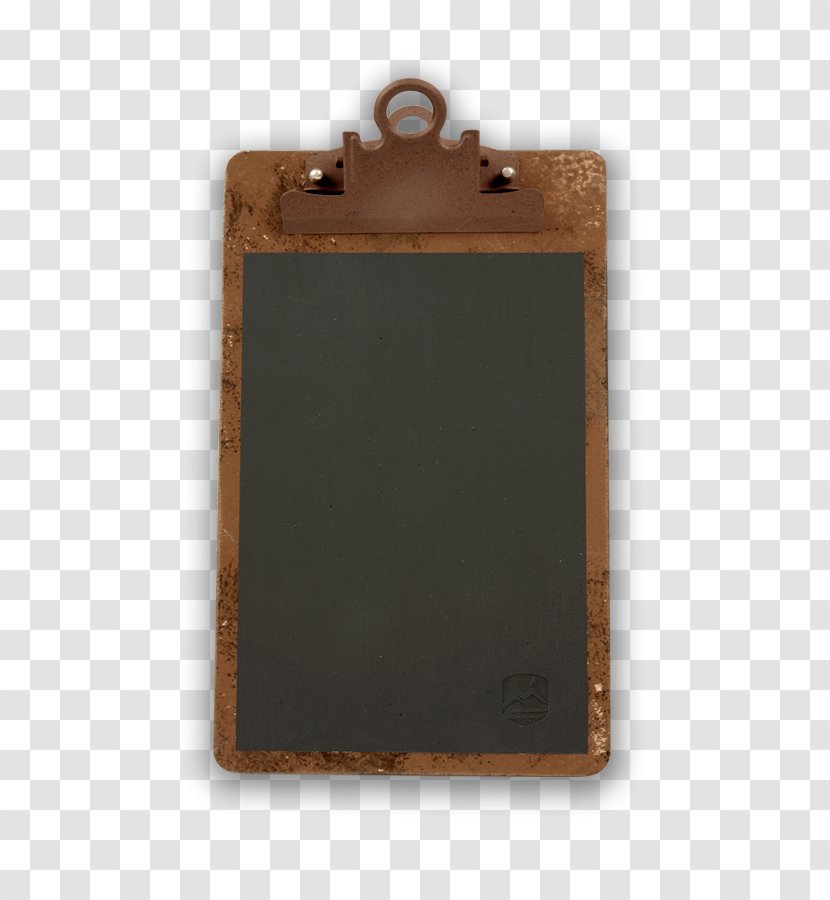 Brown Rectangle - Small Blackboard Transparent PNG