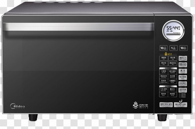 Microwave Oven Kitchen Home Appliance Midea - Electromagnetic Shielding Transparent PNG