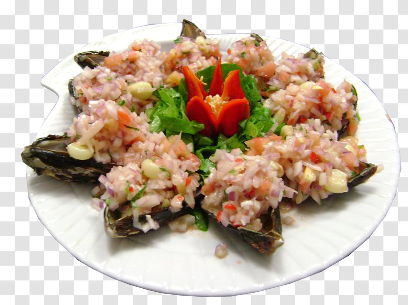 Peruvian Cuisine Anticucho Ceviche Choritos A La Chalaca Food - Seafood - Holiday Atmosphere Transparent PNG