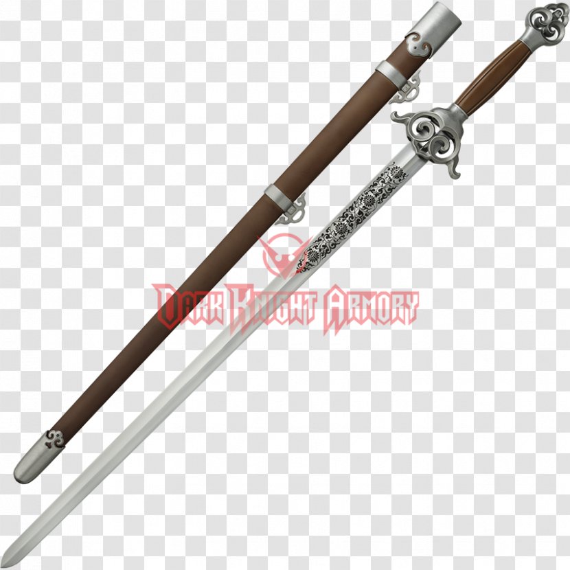 Jian Chinese Martial Arts Swords And Polearms Dao - Butterfly Sword Transparent PNG