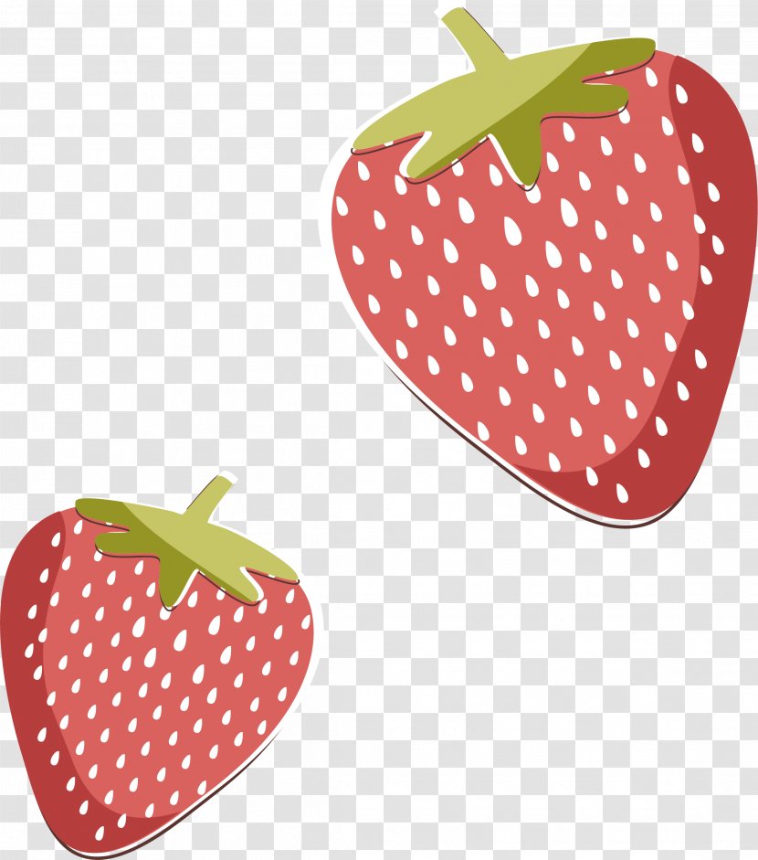 Strawberry Aedmaasikas Computer File - Polyester - Vector Element Transparent PNG