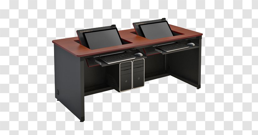Computer Cases & Housings Keyboard Desk Monitors - Homebuilt - Laptop Table Transparent PNG